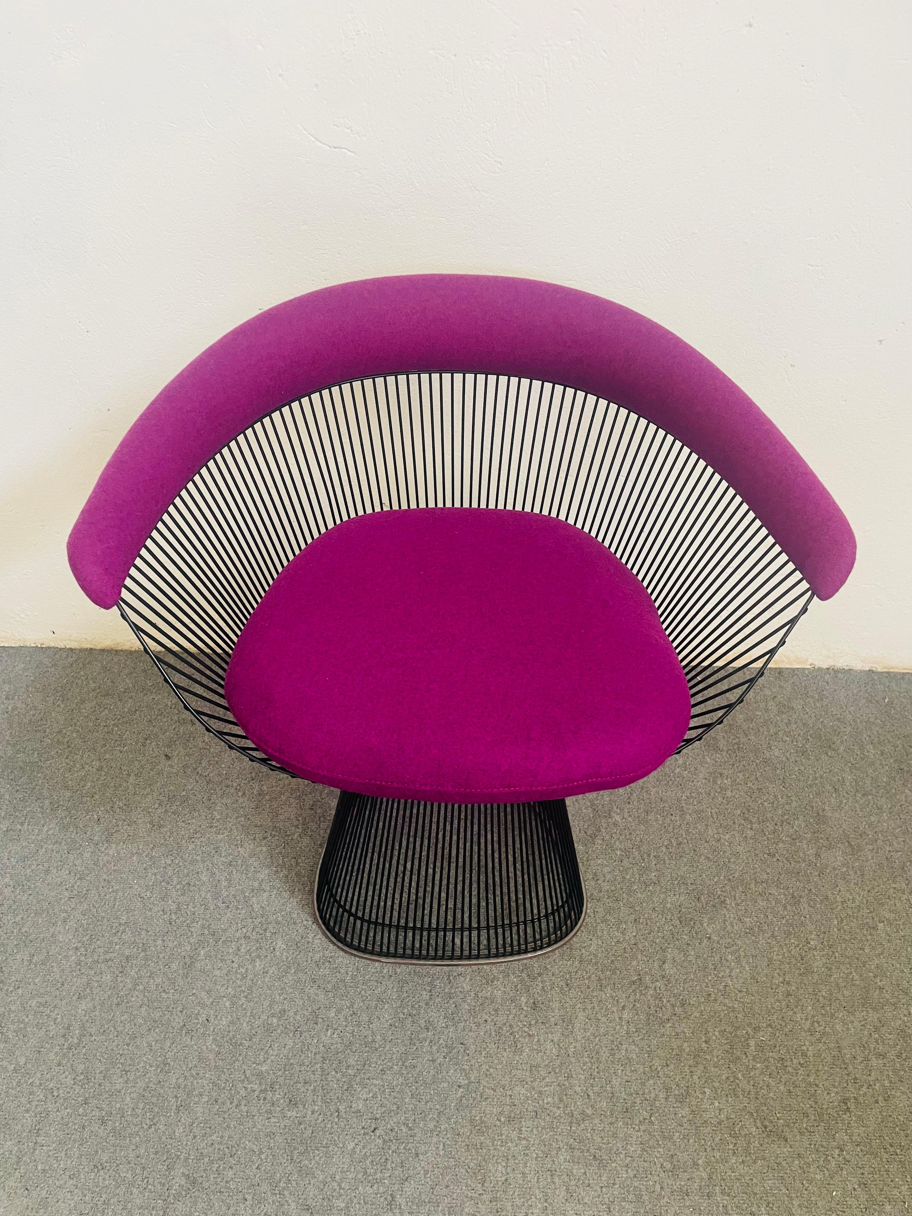 Due poltrone Warren Platner per Knoll en Excelente estado para la venta en Busnago, IT