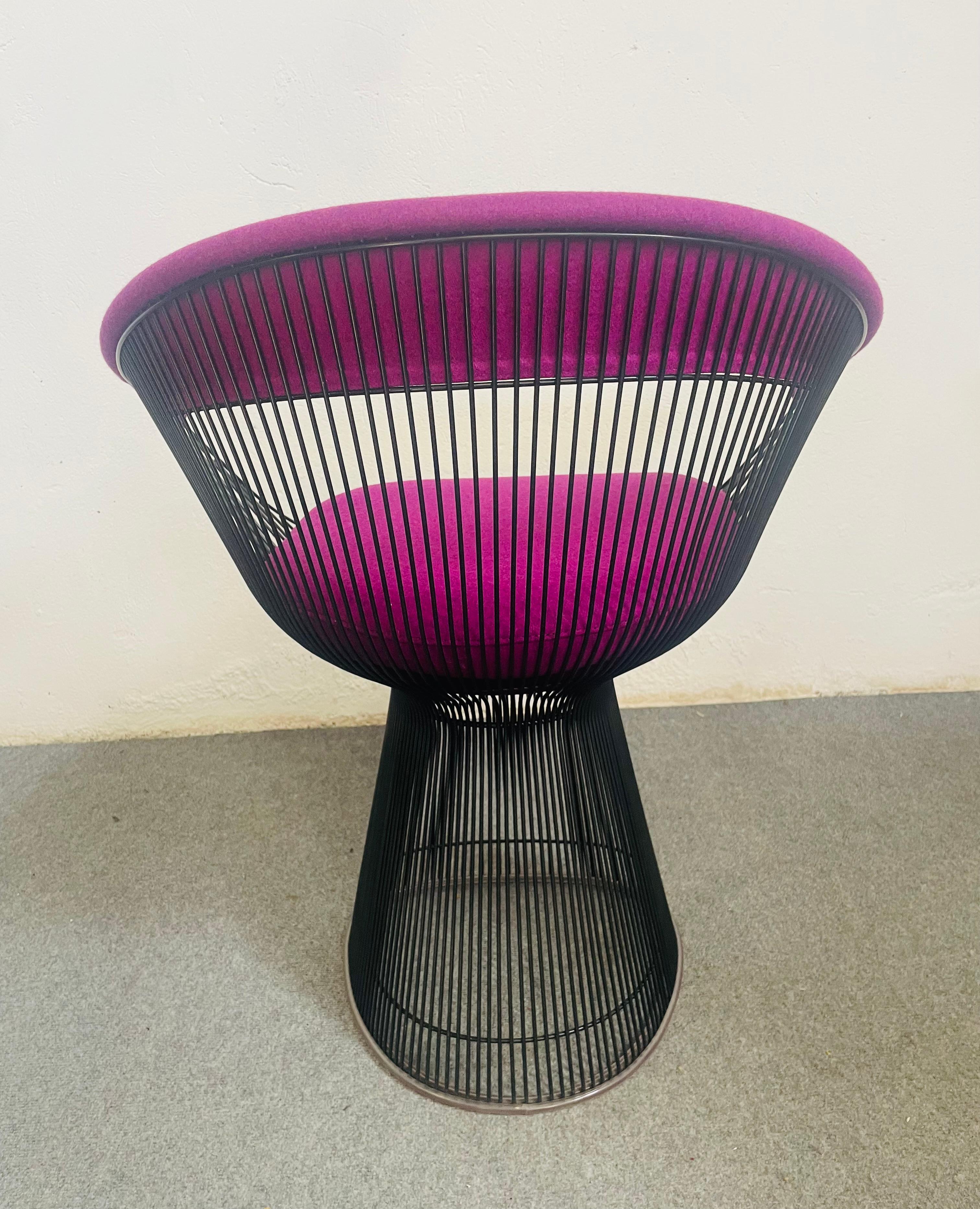 Due poltrone Warren Platner per Knoll Acero en venta