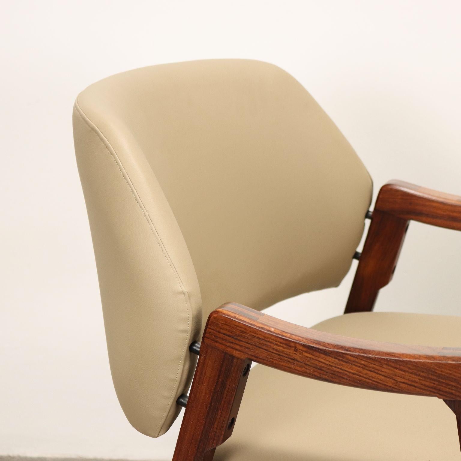 Deux chaises '814' par Luisa et Ico Parisi pour Cassina années 1960 Excellent état - En vente à Milano, IT
