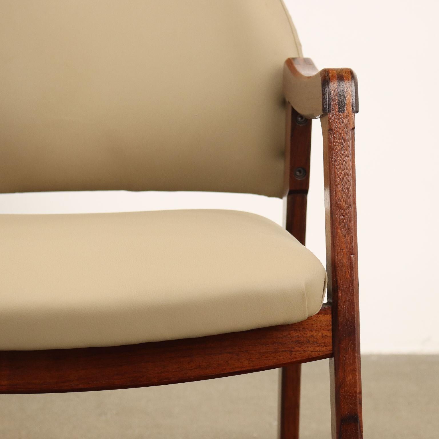 Hêtre Deux chaises '814' par Luisa et Ico Parisi pour Cassina années 1960 en vente