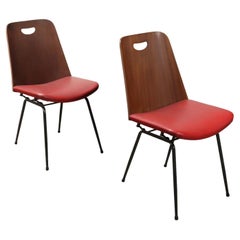 Two 
DU22
 Chairs by Gastone Rinaldi for Rima, 1950s-60s