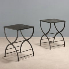 Two 'Nonaro' Stools Azucena 70s-80s