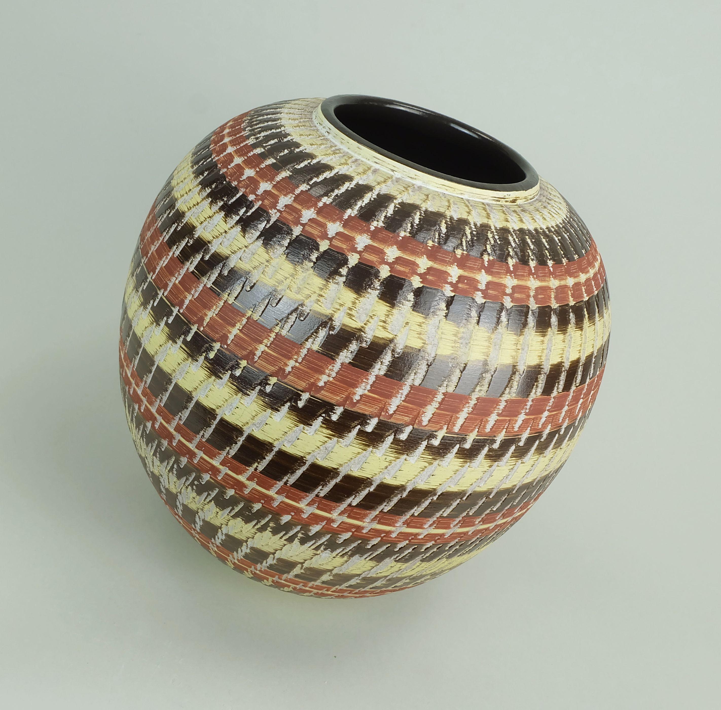 Céramique VASE en céramique duemler & breiden années 1950 modèle 1088/27 en vente