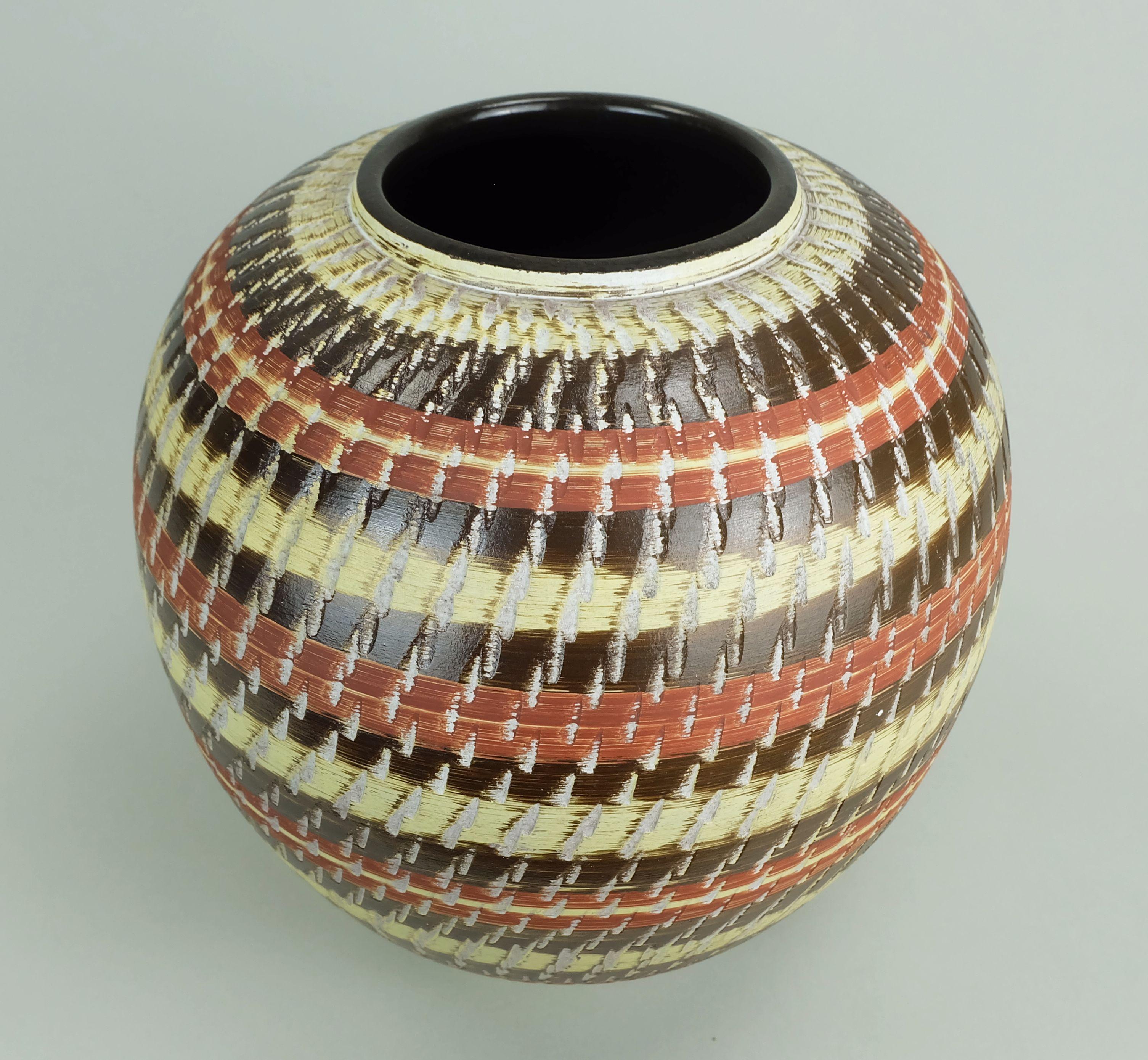 VASE en céramique duemler & breiden années 1950 modèle 1088/27 en vente 1
