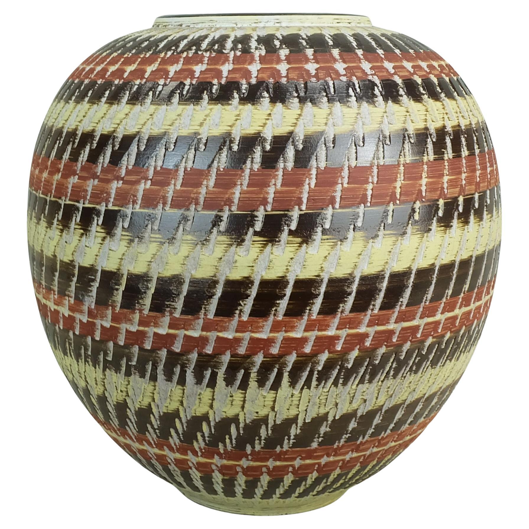 VASE en céramique duemler & breiden années 1950 modèle 1088/27 en vente