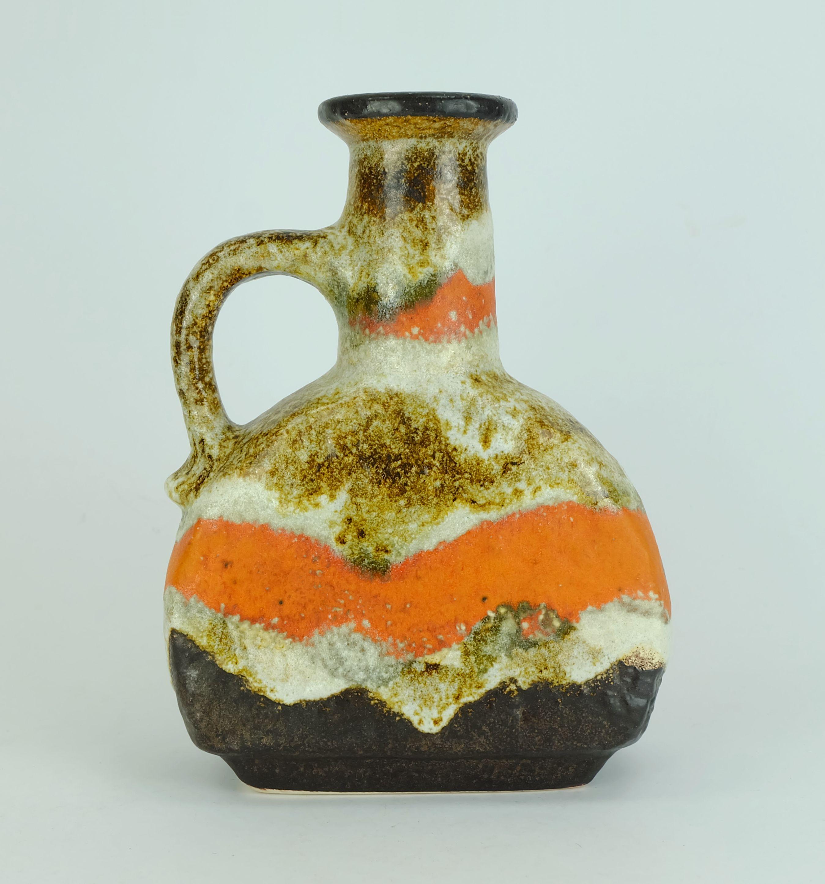 Allemand duemler & breiden VASE modèle 603/25 lave grasse du milieu du siècle dernier en vente