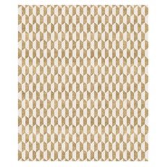 Tappeto geometrico moderno annodato a mano in misto lana e seta - Duetto d'Oro