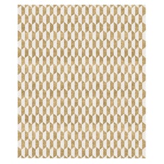 Modern Geometric Rug Hand-Knotted Wool Blend-Silk - Duetto d'Oro