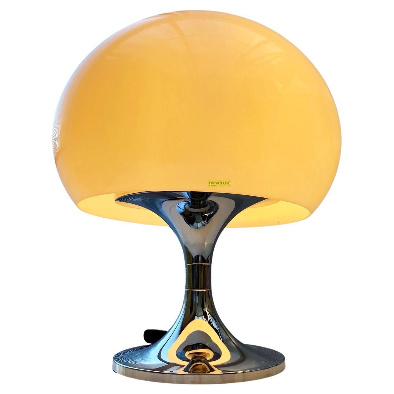 Duetto-Lampe von Luigi Massoni für Harveiluce, 1972 im Angebot