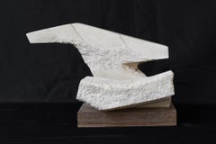 Abstract Limestone Sculpture