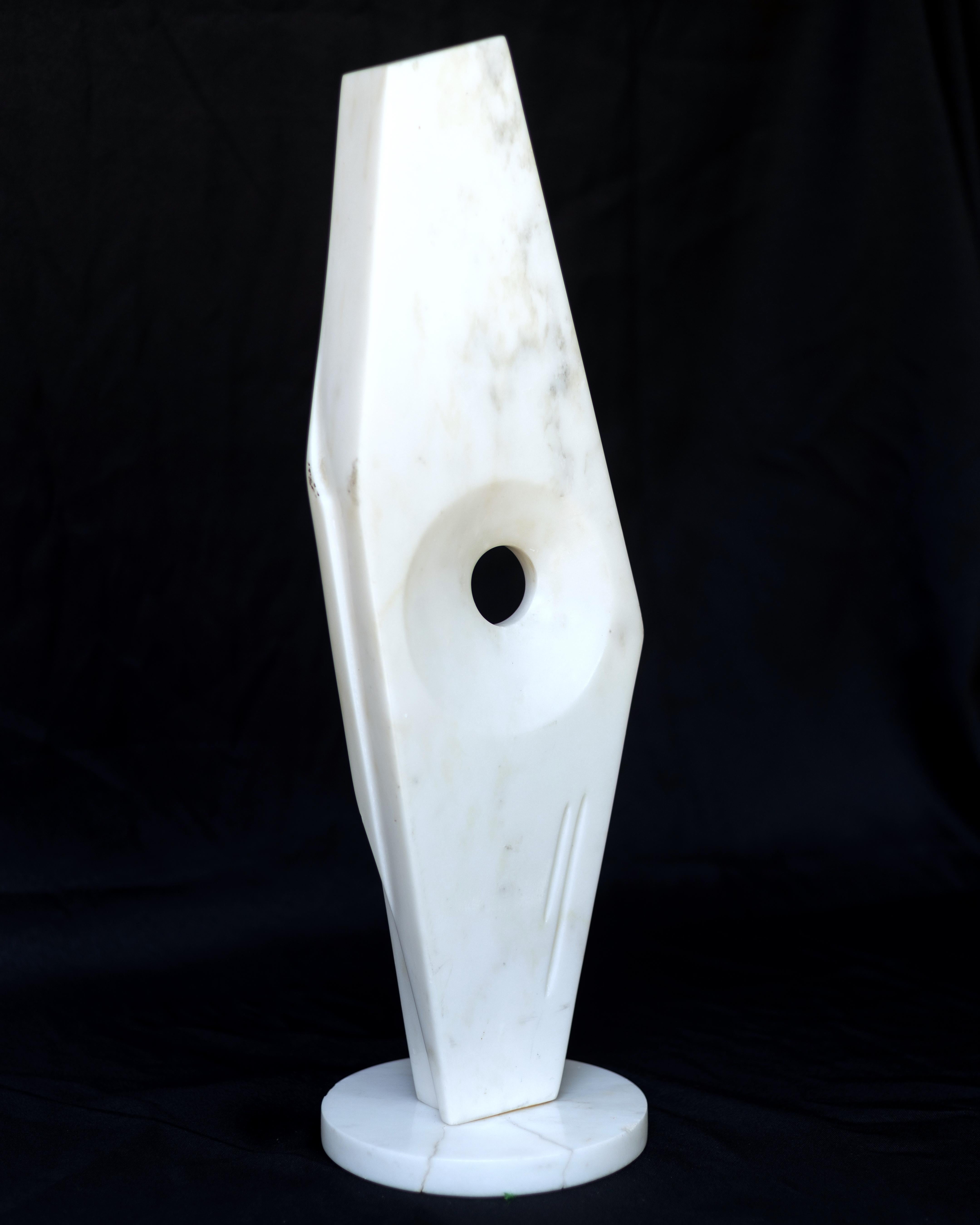 Marble Abstract - Black Abstract Sculpture by Duff Browne