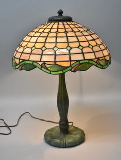 Duffner & Kimberly Leaded Glass Lamp 16" Shade