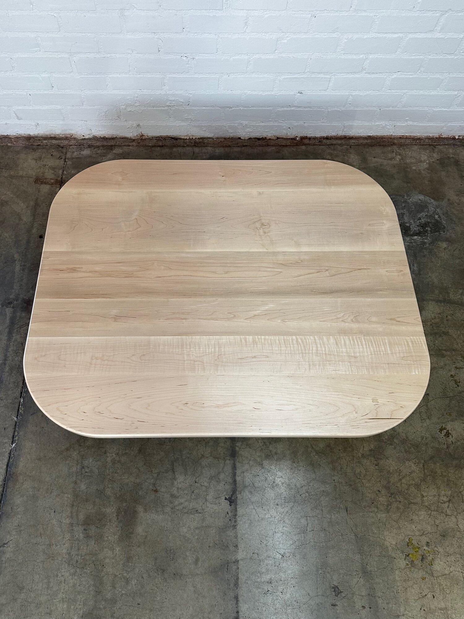 Wood Dug trio coffee table For Sale