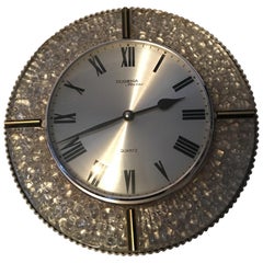 Vintage Dugena Atelier Bubble Glass Wall Clock