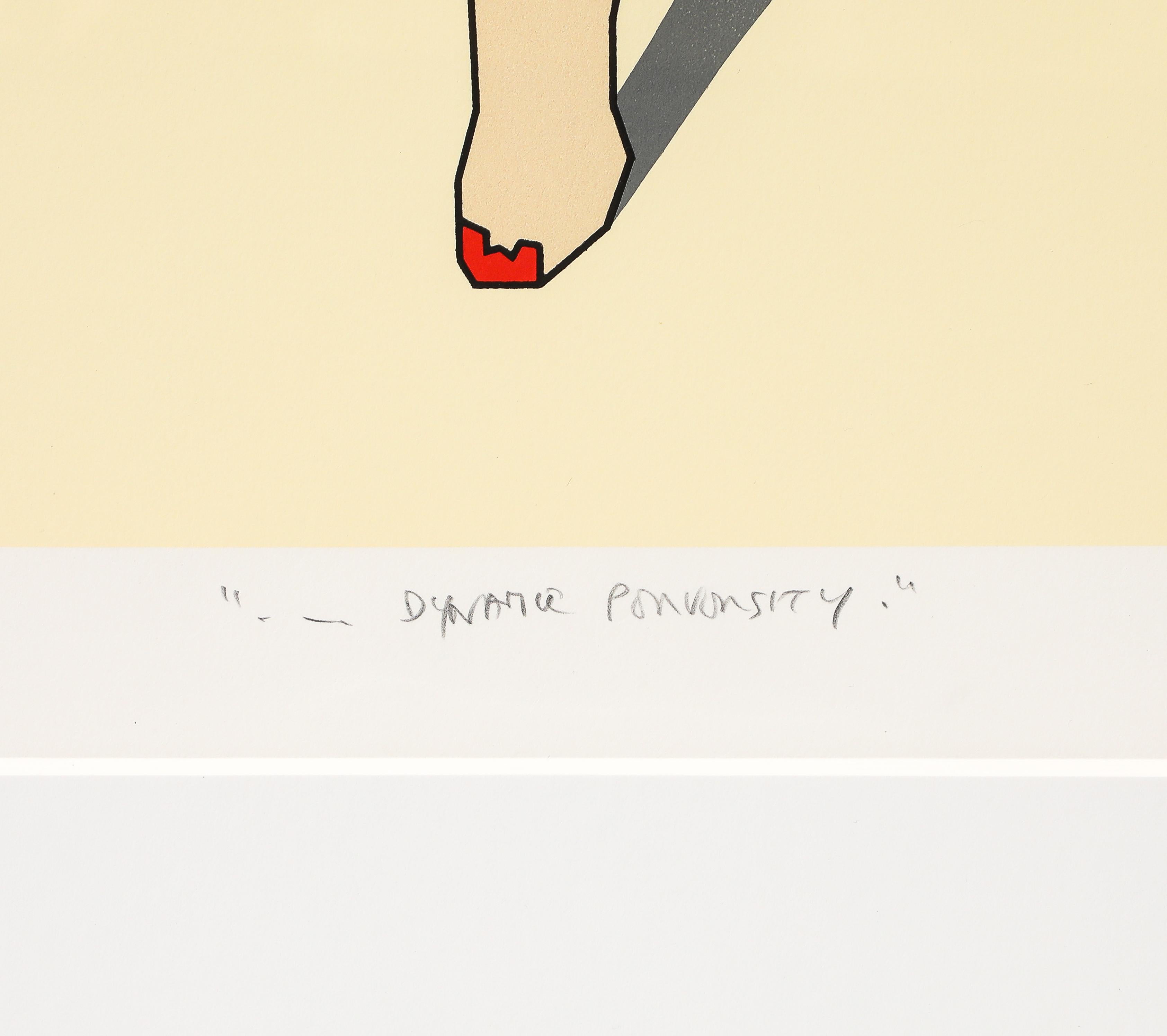 20th Century Duggie Fields Dynamic Perversity original screenprint For Sale