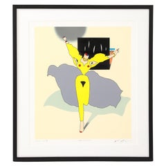 Duggie Fields Dynamic Perversity Original Siebdruck