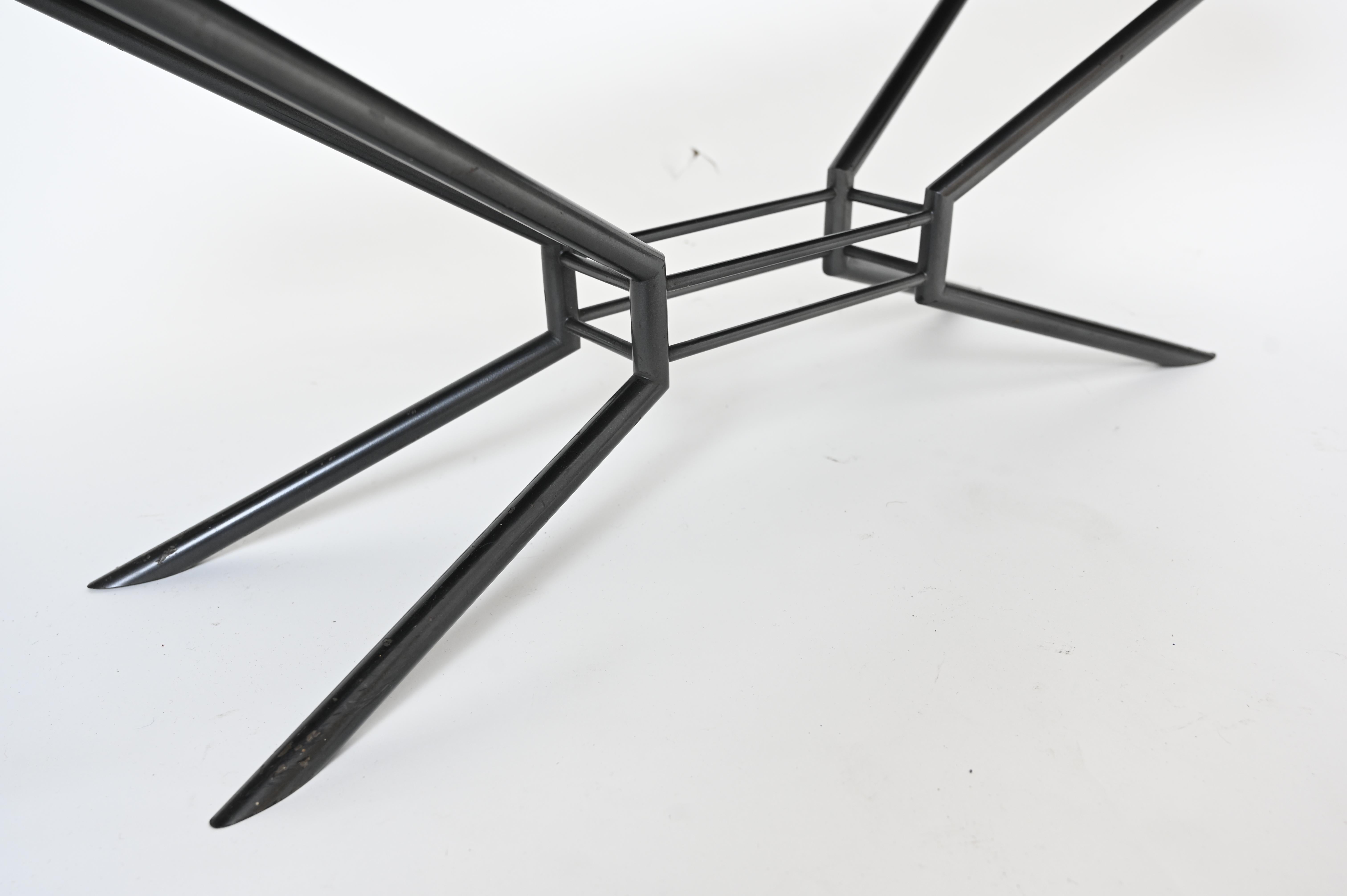 Table basse / table à queue de cheval Dube pour Fontana Arte 2
