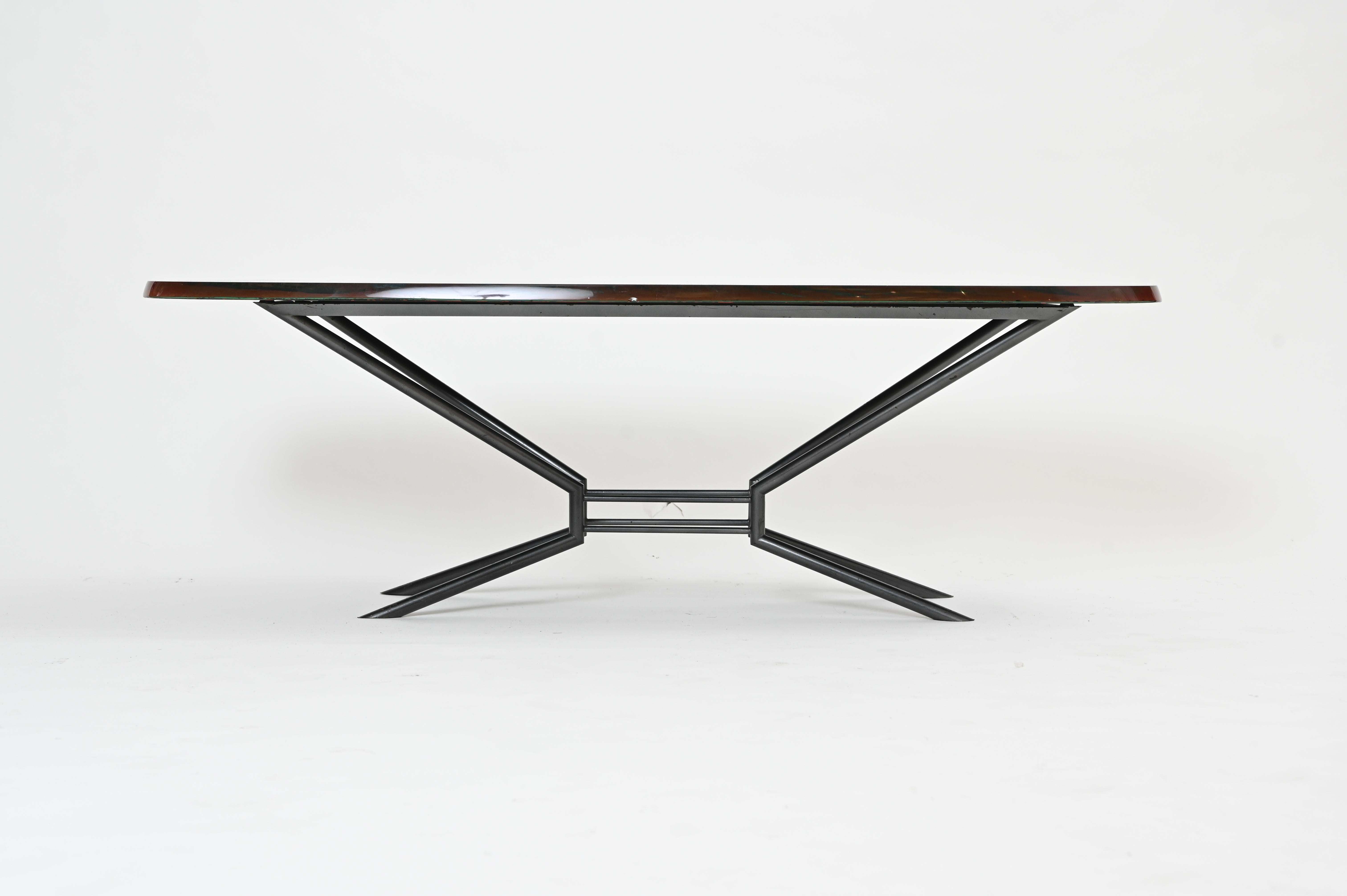 Table basse / table à queue de cheval Dube pour Fontana Arte Bon état à London, GB