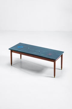 Duilio Bernabè noto per il tavolino Dubè in vetro eglomitato per Fontana Arte 1960