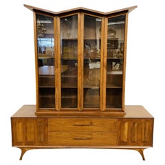 Duiske, Irlandesa Moderna de Mediano Siglo, Madera Teñida, Cristal, Fachada, Años 50