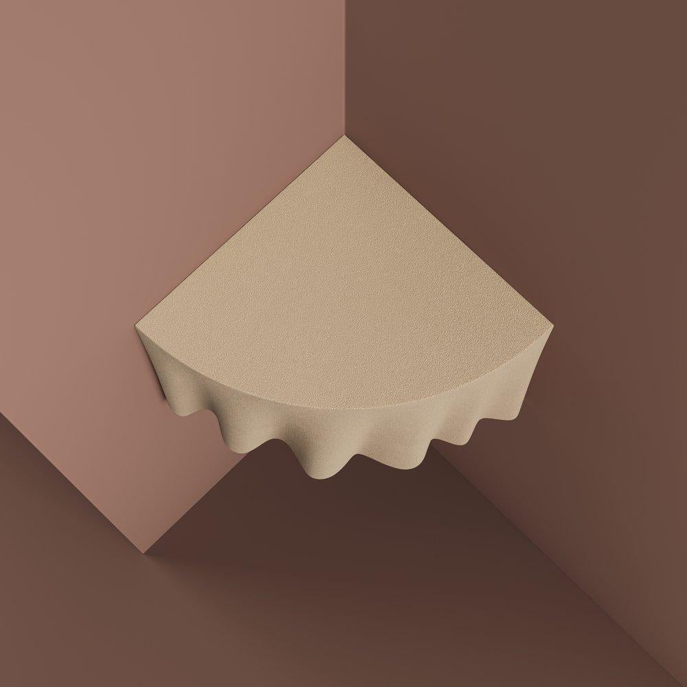 Duk Quartz Sand Wall Mounted Side Table by Studio TOOJ In condizioni Nuovo in vendita a Geneve, CH