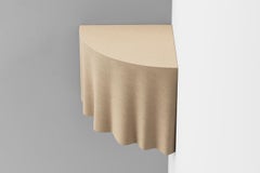 Duk Quartz Sand Wall-Mounted Side Table