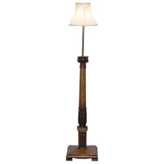 Duke & Duchess Northumberland's Estate Sale Solid Walnut Floor Standing Lamp