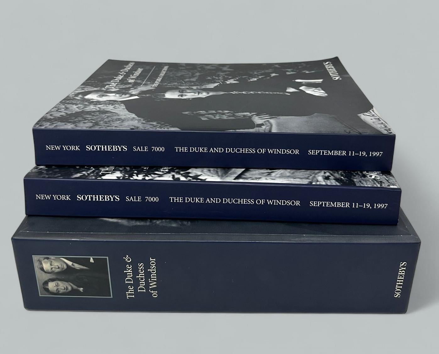 Duke & Duchess of Windsor Sotheby's New York Memorabilia Auction Catalogue Book In Good Condition For Sale In Dublin, Ireland