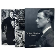 Libro del catalogo dell'asta di Sotheby's New York Memorabilia del Duca e della Duchessa di Windsor