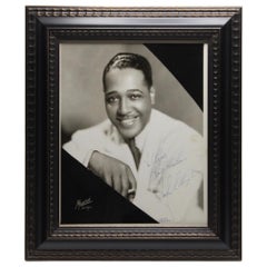 Duke Ellington Signed Photograph, 1932