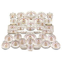 Antique Duke of Hamilton Porcelain Service by Derby and Duesbury