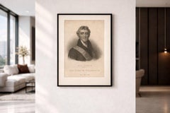 Duke of Wellington Portrait, Waterloo Hero, British Engraving c.1820