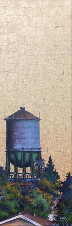 Paysage urbain impressionniste, ""North Park Tower 3"".