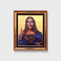 Impressionist Portrait Painting, "Savior of the World"