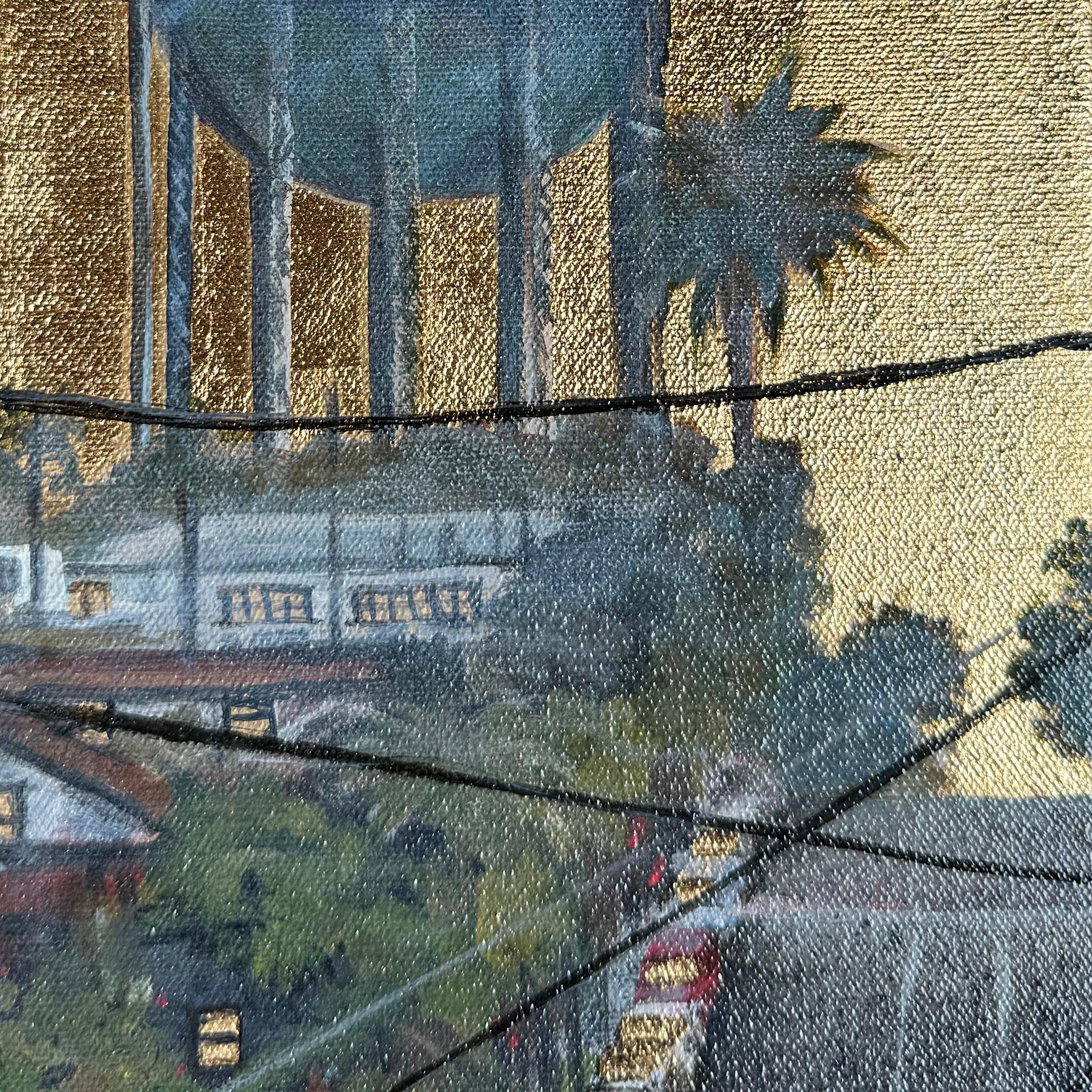 Paisaje urbano contemporáneo Pintura acrílica, 