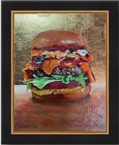 Impressionist Still Life "Study: Add Ketchup, Extra Pickles"