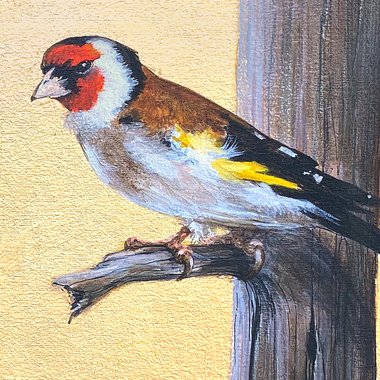 Impressionist Bird Painting, 