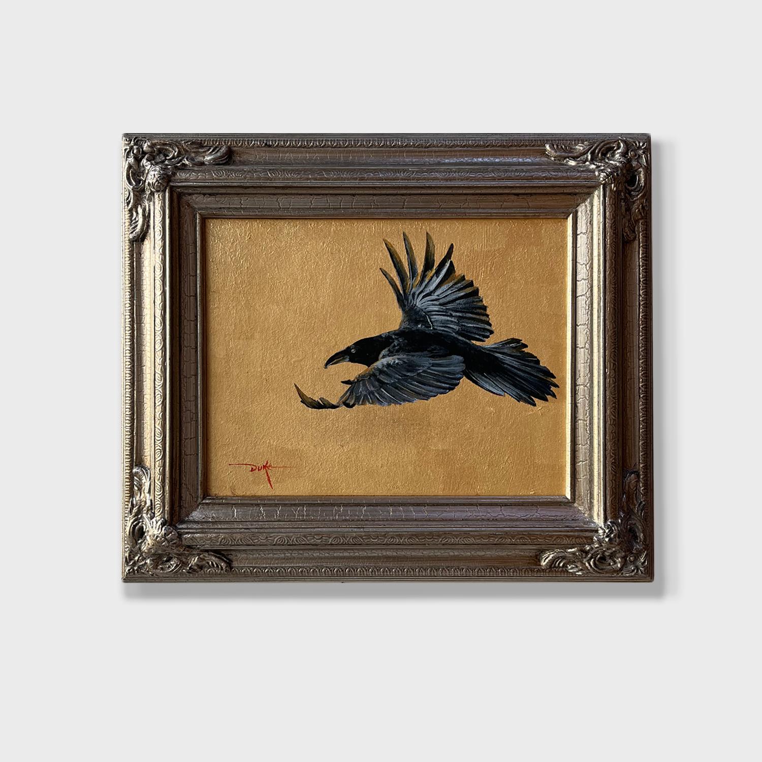 Pintura impresionista de pájaros, 
