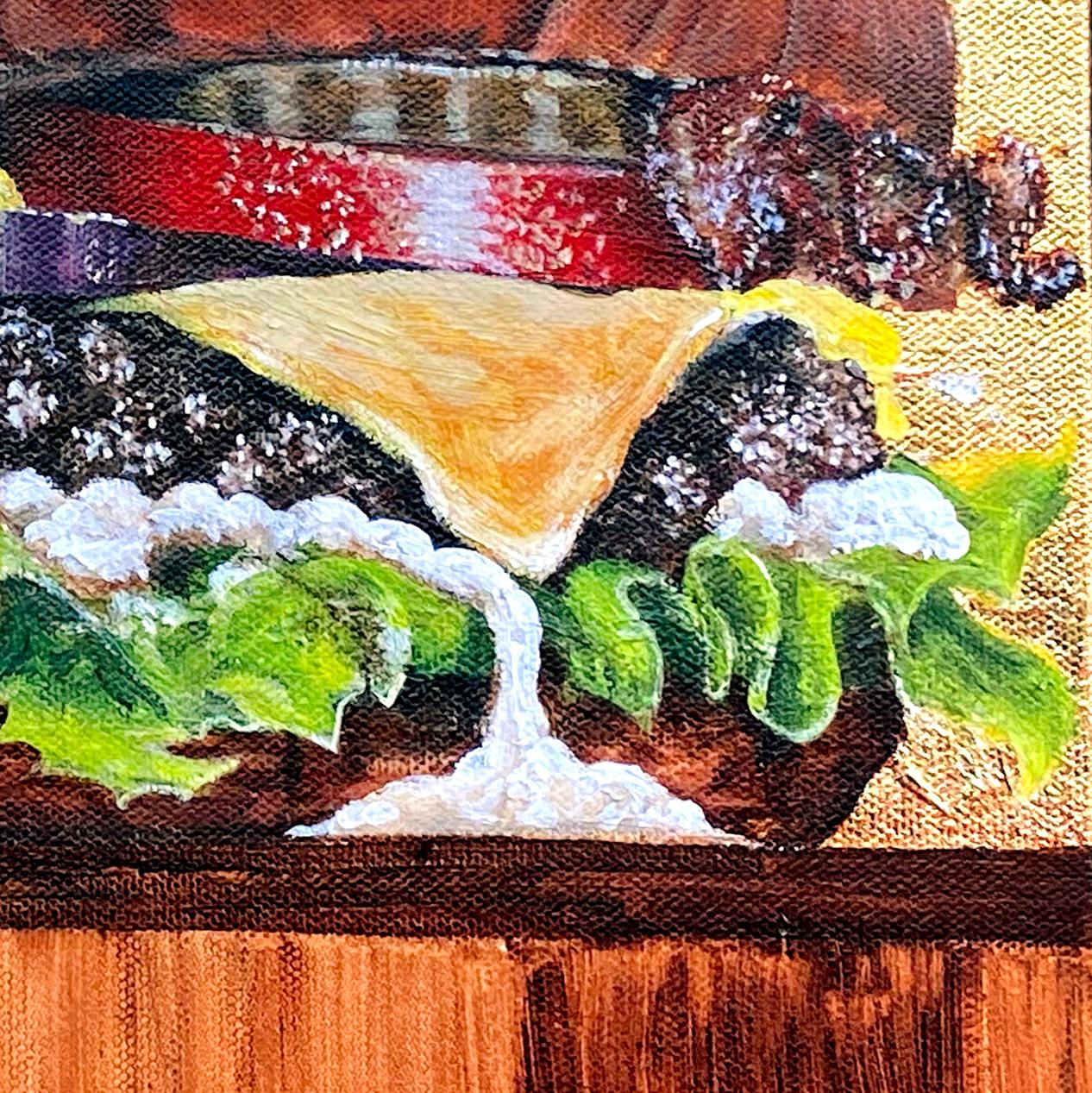 Impressionistisches Stillleben, „Lots of Mayo“ – Painting von Duke Windsor 