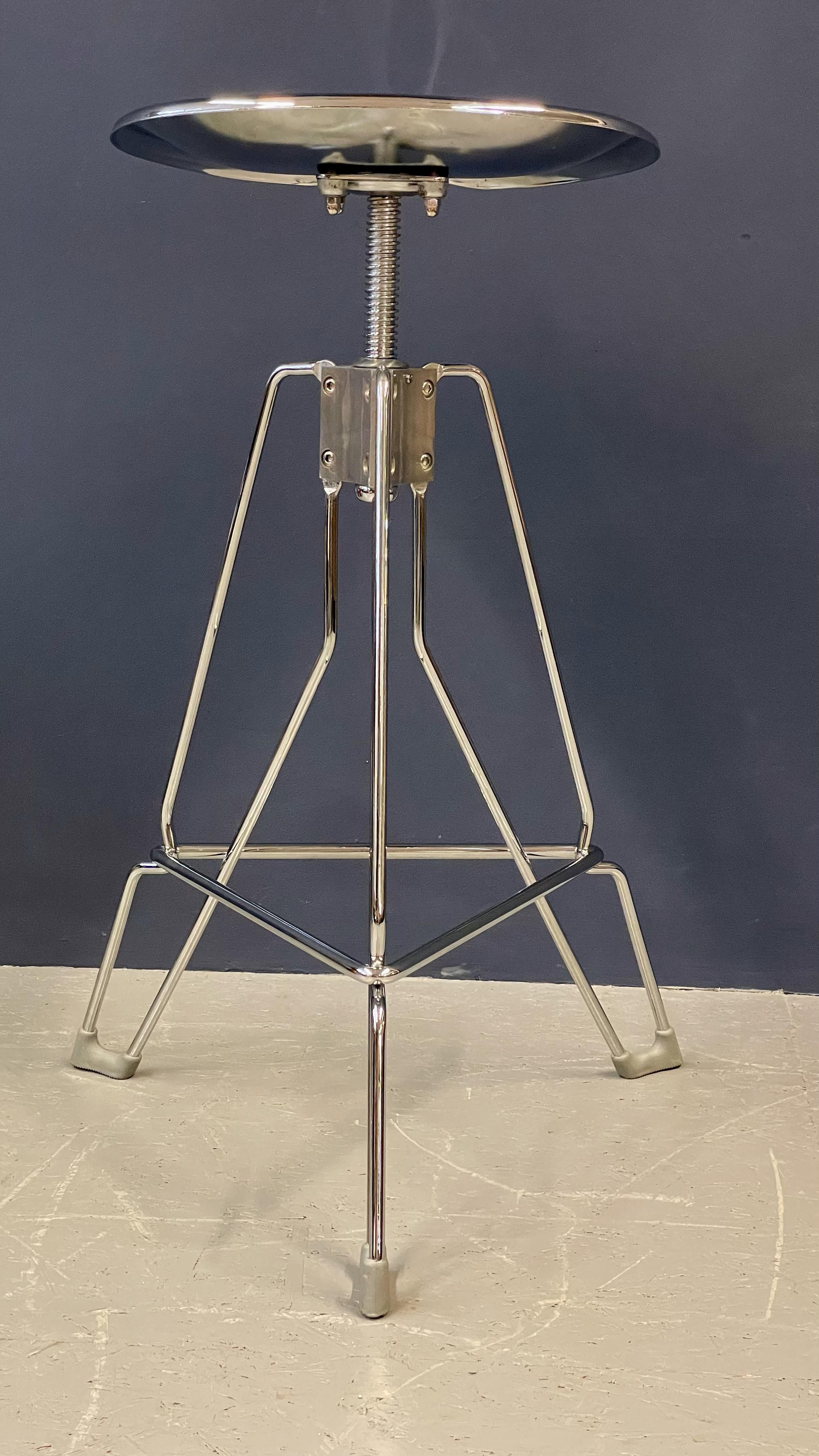 Dulton Chrome Stool 