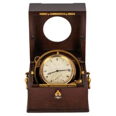 Retro Dumas. A Rare French 2 Day Marine Pivoted Detente Chronometer C1850