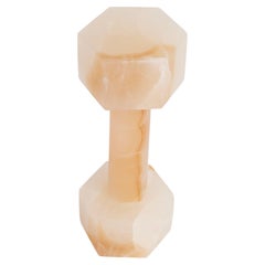 Dumbbell in amber onyx Studio Gaïa