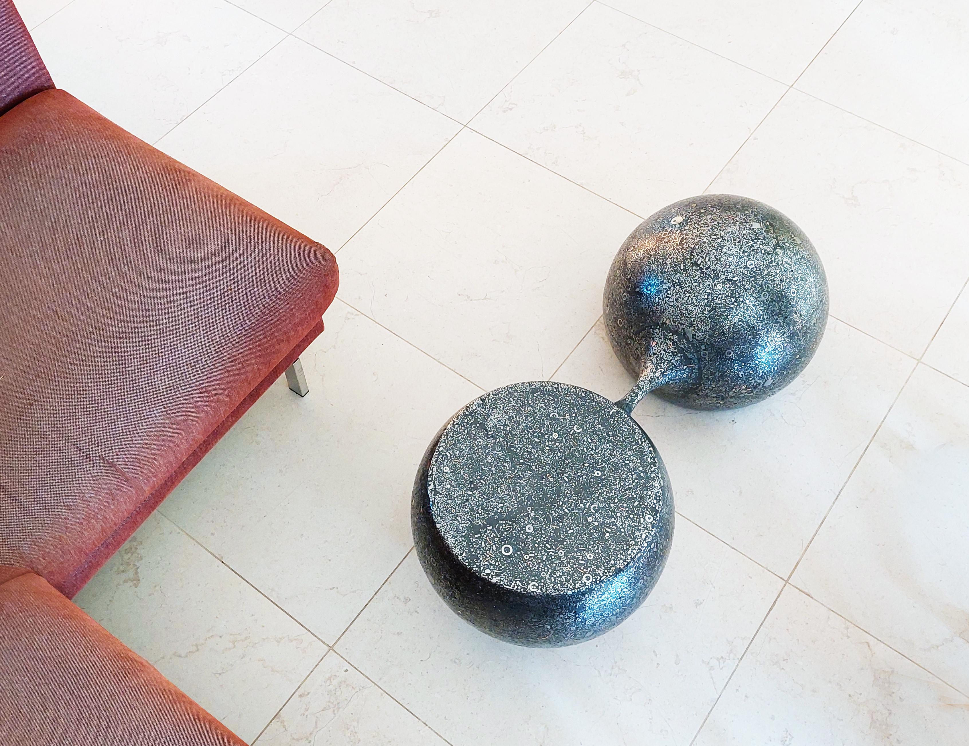 Metal “Dumbell” Sculptural Coffee Table / Sculpture / Object For Sale