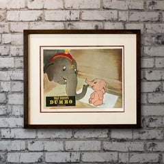 Dumbo, #1 Unframed Poster, 1950'S RR