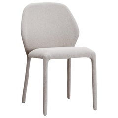 Dumbo Beige Upholstered Chair by Zaven