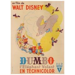 Vintage Dumbo / Dumbo l' Elephant Volant