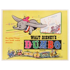 Vintage "Dumbo" Film Poster