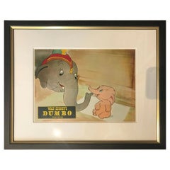 Vintage Dumbo, Framed Poster, 1950's R