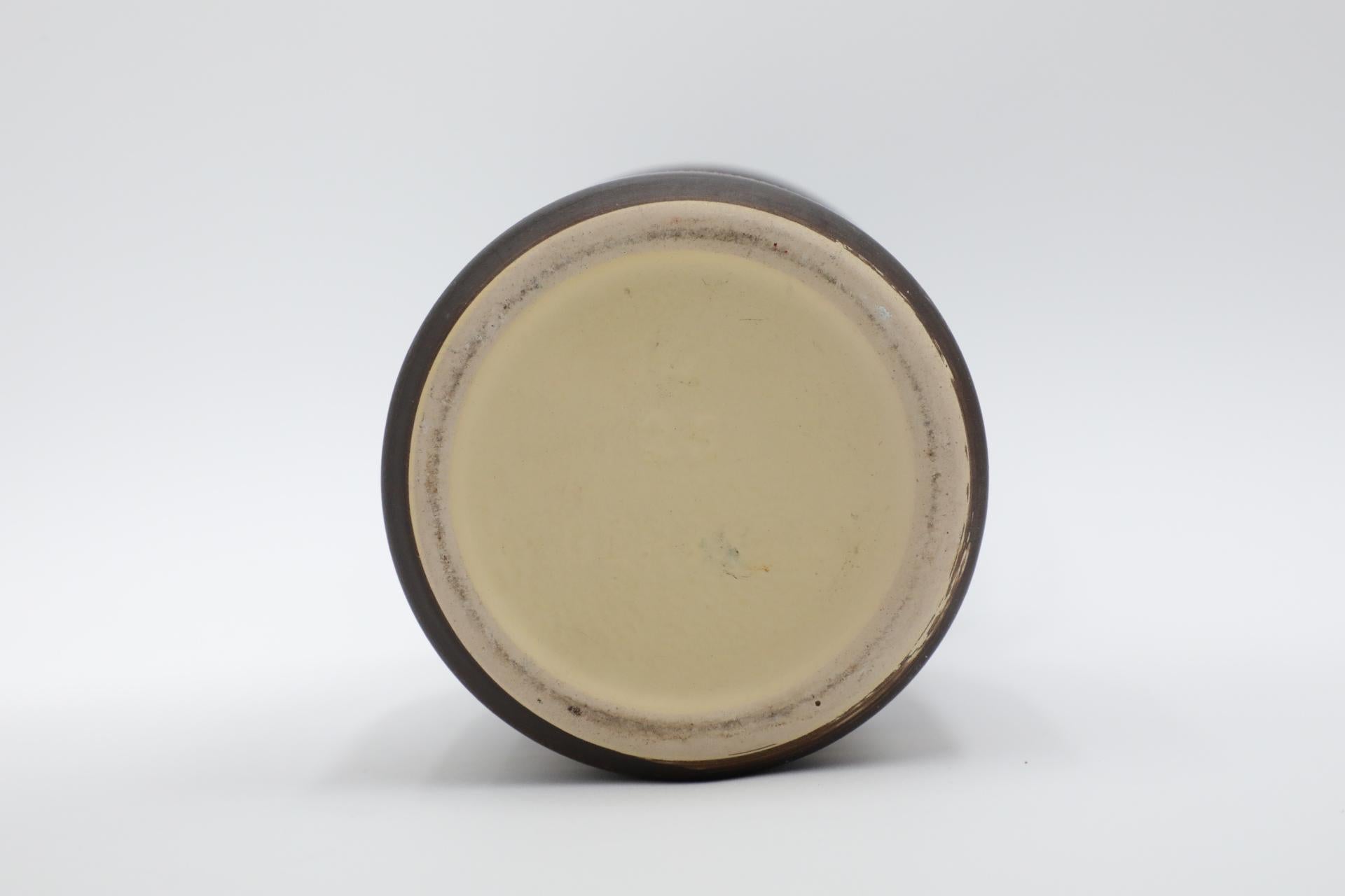 Vaso in ceramica tedesca Dümler & Breiden con spirali geometriche in vendita 6