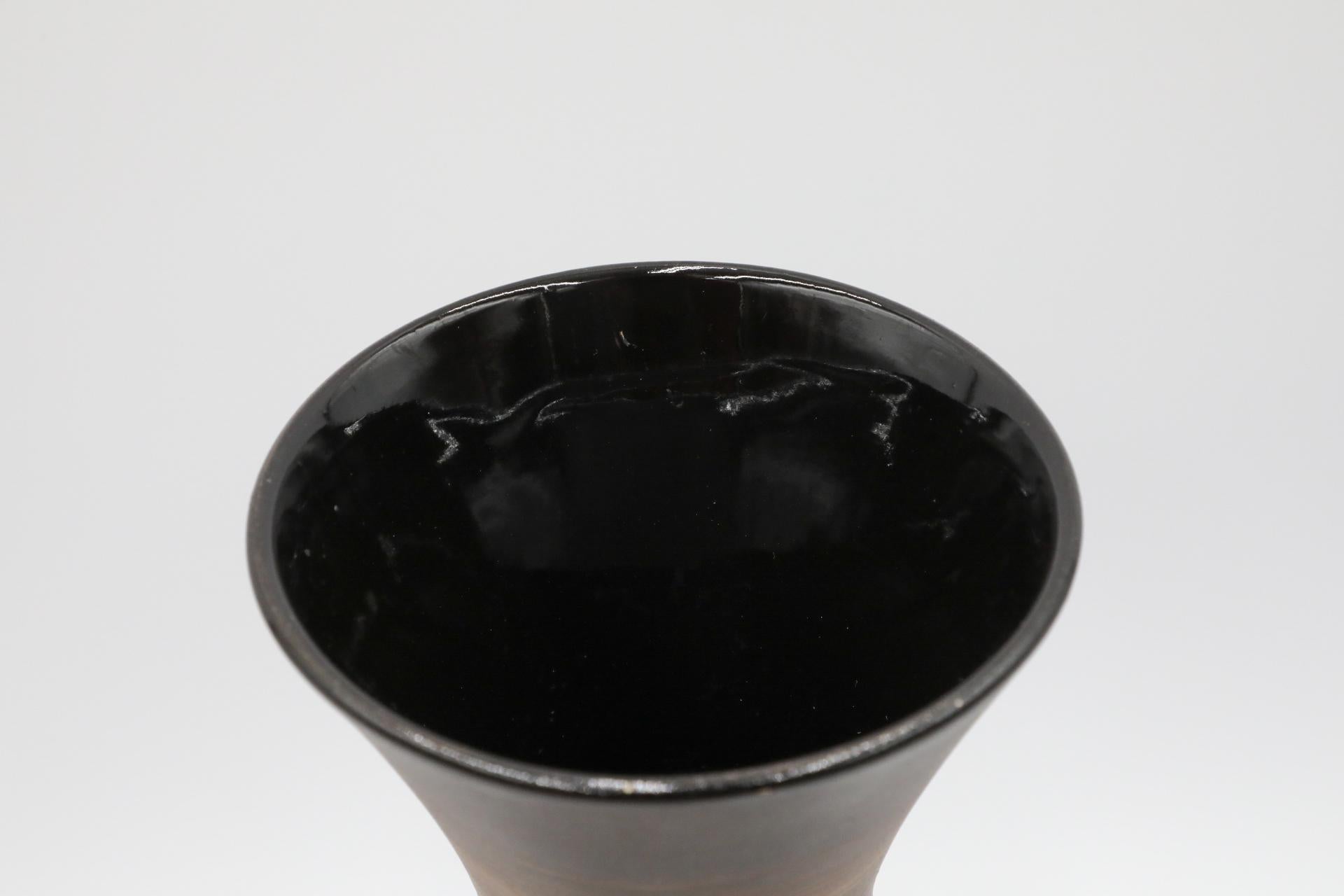 Ceramica Vaso in ceramica tedesca Dümler & Breiden con spirali geometriche in vendita